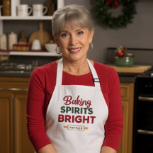 Presente de Natal Personalizado 'Baking Spirits Br