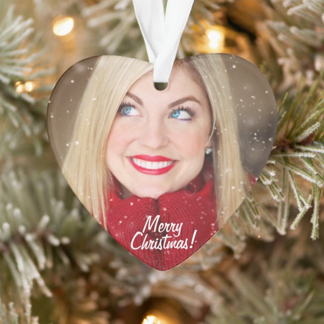 Presente de Natal Personalizado - Ornamento acríli (Árvore)