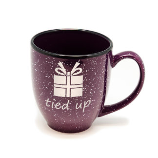 Presente de Natal Roxo Bistro Mug