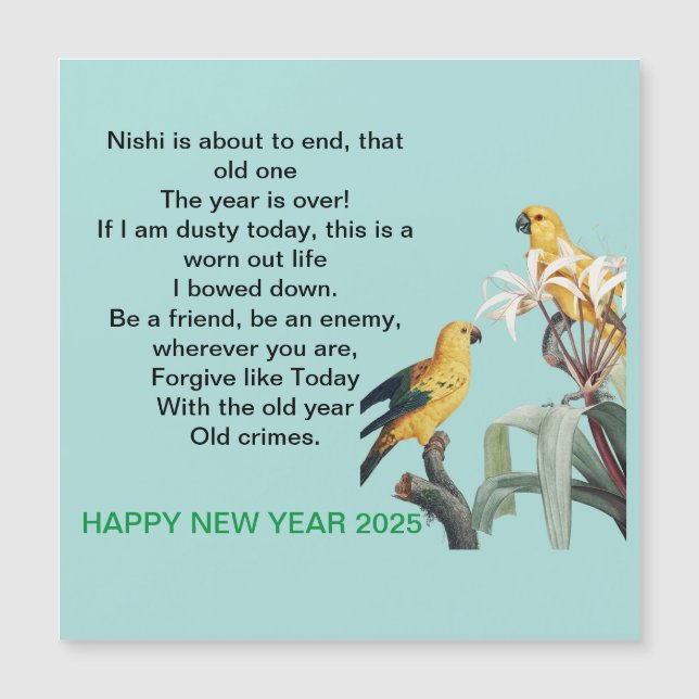 presente de novo ano 2025 (Frente)