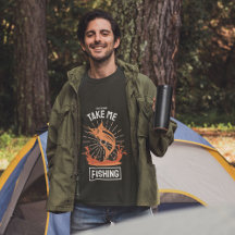 Presente de pesca Camisa de pesca