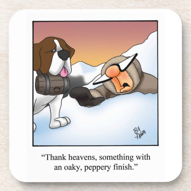 Presente de Porta copos de humor de vinho hilarian (Frente)