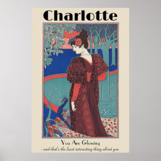 presente de poster vintage para melhor namorada