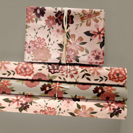Presente de Separação Botânica de Pêssego Floral