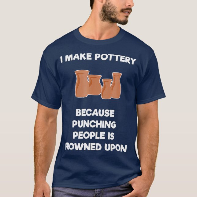 Presente de T-shirt Engraçado com Potteria - Punch (Frente)