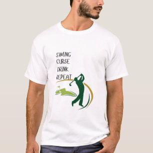 Presente De T-Shirt Golfer Para Amantes De Golfe