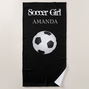 Presente de Toalha de Praia Personalizada da Bola