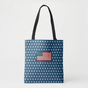 Presente de Tote Bag Patriótico Americano