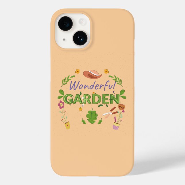 Presente de vegetação engraçada para jardineiras f (Verso)