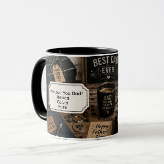 Presente de Xícara de Café Personalizada para o Di
