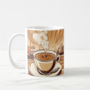 Presente de Xícara Fumegante de Café para Baristas
