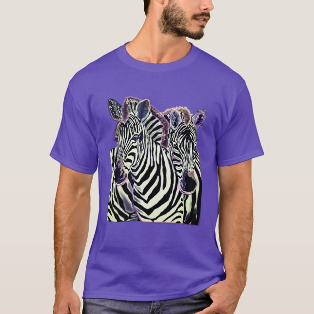 Presente de Zebra T-Shirt (Frente)