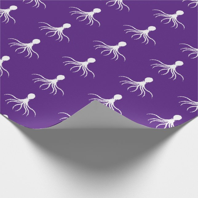Presente Design de Octopus em dificuldades - Papel de enrol (Ponta)