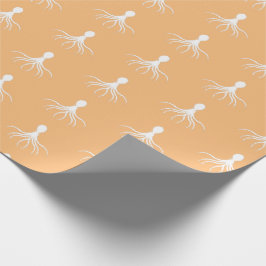Presente Design de Octopus em dificuldades - Papel de enrol