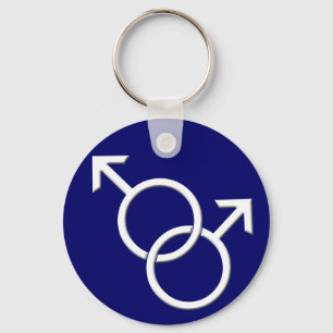 Presente do chaveiro LGBT do amor do arco-íris do