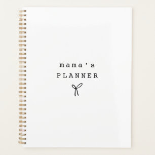 Presente do Dia das Mães: Planejador da Mamãe Mini