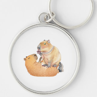 Presente do dia dos namorados capivara chaveiro