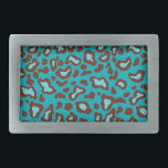 Presente do Fecho de Impressão de Animais Turquesa<br><div class="desc">O design é da arte original.</div>