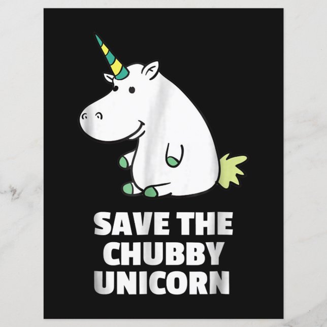 Presente do Hippo Lover| Chubby Unicorn Hippo| Cut (Frente)
