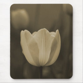 Presente do mousepad da flor da tulipa do solteiro