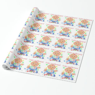 Presente Do "Natal bebê o ø" personalizou o papel de