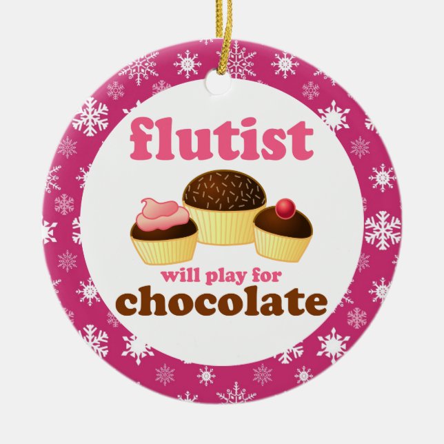 Presente do ornamento das citações do Natal da (Frente)