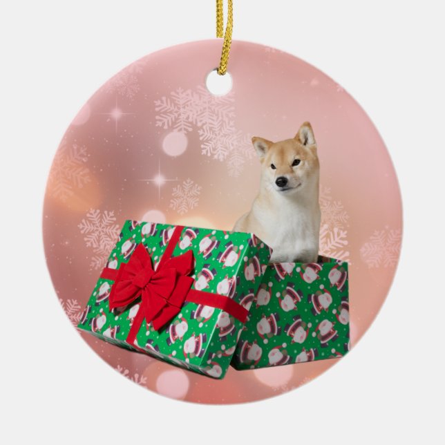 Presente do ornamento de Barkley (Frente)