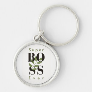 Presente do Super Chefe Ever Chaveiro para melhor 