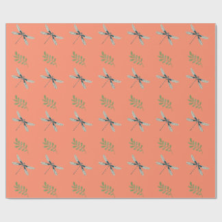Presente Dragonfly Delight: Papel de Enrolamento Coordenado