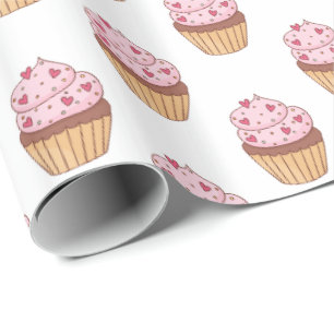 Presente Embrulhamento de Cupcake de papel