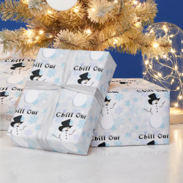 Presente Encher o papel de empacotamento