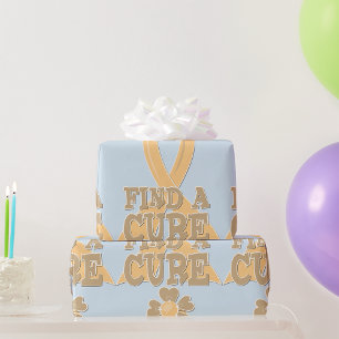 Presente Encontre Um Papel De Enrolamento Curto