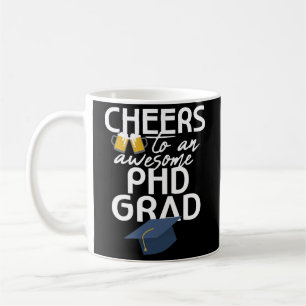 Presente engraçado da caneca de café da graduaç