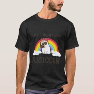 Presente engraçado de Pug e Unicórnio, Camisetas d