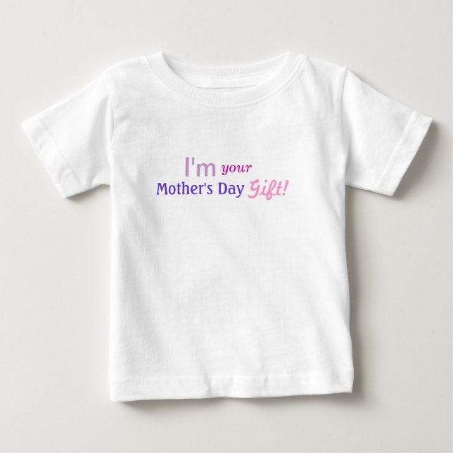 Presente engraçado do dia das mães - camisa (Frente)