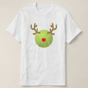 presente engraçado do Natal do t-shirt do tênis