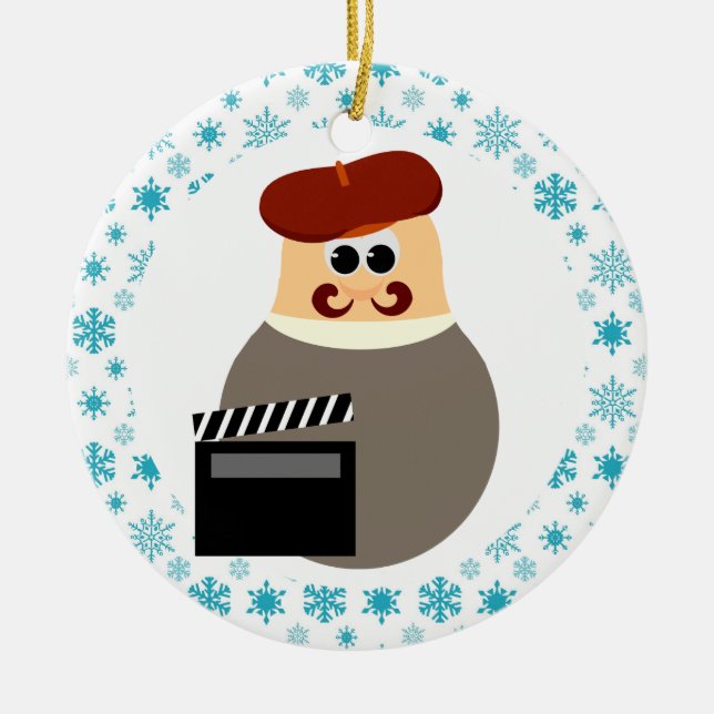 Presente engraçado dos enfeites de natal do (Frente)