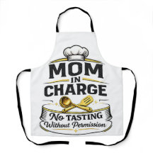 Presente Engraçado Mãe no Comando Chefe da Cozinha