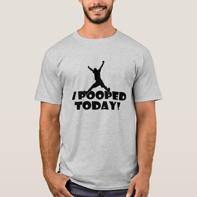 Presente engraçado para ele t-shirt cinzento com I (Frente)