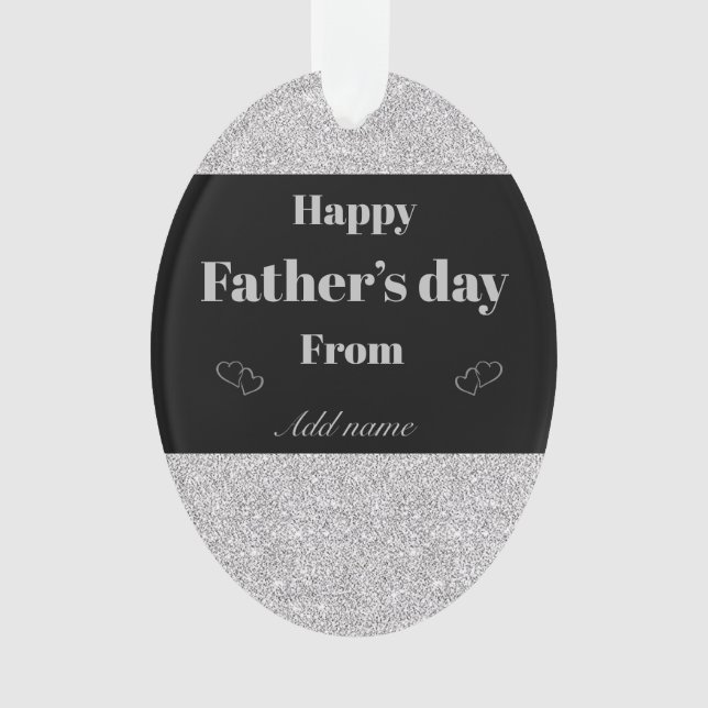 presente especial personalizado de ornamento para  (Frente)