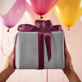 Presente Eterno - Papel de moldagem de Cinza prateada