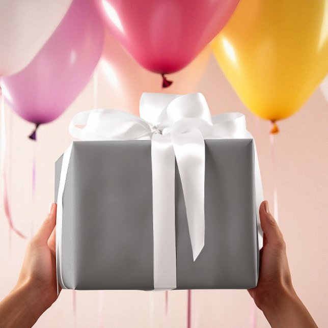 Presente Eterno - Papel de ondulação de Cinza média (Criador carregado)