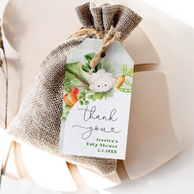 Presente Etiqueta de agradecimento para chá de bebê produzi (Criador carregado)