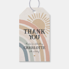 Presente etiqueta de favor de sol para aniversário ou chá d