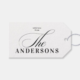 Presente Etiqueta de presentes de Natal para nome simples d