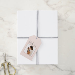 Presente Etiqueta de presentes para o dia da mãe personaliz