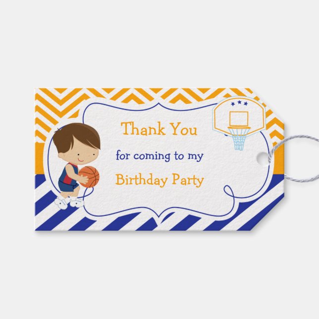 Presente Etiqueta de presentes para o garoto de cabelo cast (Frente (horizontal))