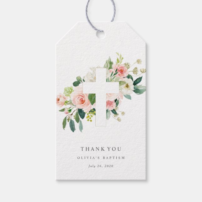 Presente Etiqueta de presentes para Obrigados de Natal Bapt (Frente)