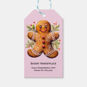 Presente Etiqueta de travamento do produto Xmas para panifi