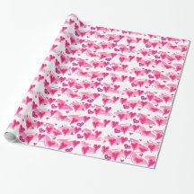 Eu amo o papel de envolvimento das mamães & do pai